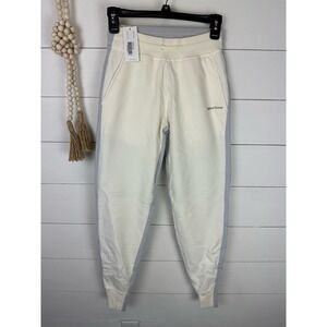 NWT Outdoor Voices Soft Cotton Jogger Dove/Bone XS